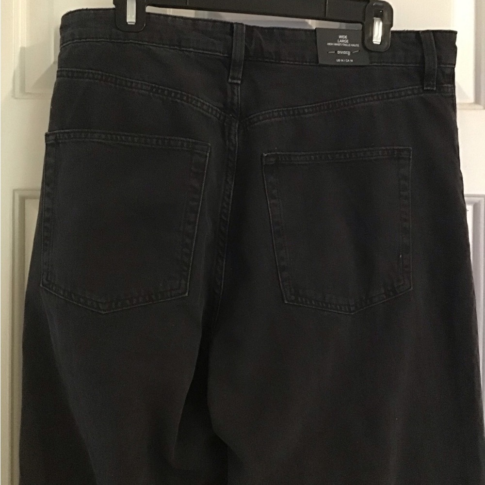 H&M Wide leg black jeans - Picture 2 of 6